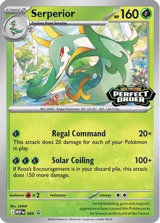 Serperior - 64 [ME Mega Evolution Promo] - Holofoil