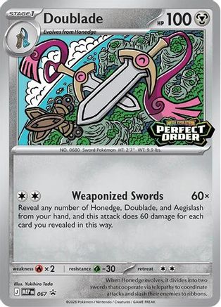 Doublade - 67 [ME Mega Evolution Promo] - Holofoil