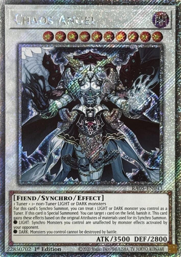 Chaos Angel (Platinum Secret Rare) [RA05-EN043] Platinum Secret Rare