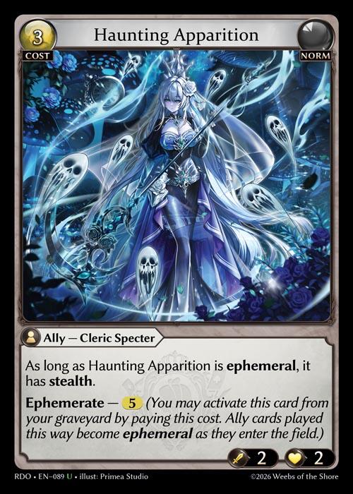 Haunting Apparition (Curio Foil) (89) [Radiant Origins]