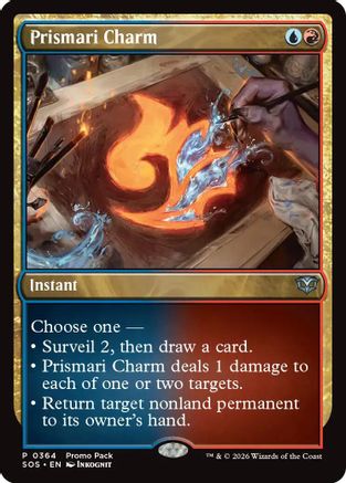 Prismari Charm (PPSOS-364) [Promo Pack: Secrets of Strixhaven] Foil