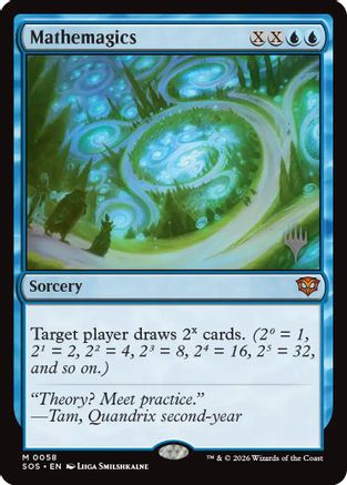 Mathemagics (PPSOS-058) [Promo Pack: Secrets of Strixhaven]