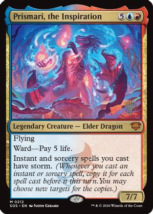 Prismari, the Inspiration (PPSOS-212) [Promo Pack: Secrets of Strixhaven] Foil
