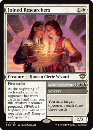 Joined Researchers (PPSOS-023) [Promo Pack: Secrets of Strixhaven]