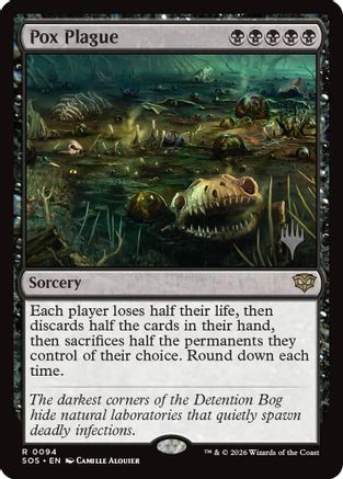 Pox Plague (PPSOS-094) [Promo Pack: Secrets of Strixhaven]