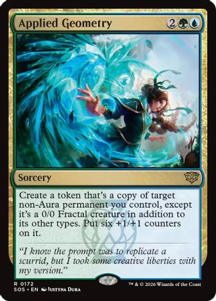 Applied Geometry (PPSOS-172) [Promo Pack: Secrets of Strixhaven] Foil