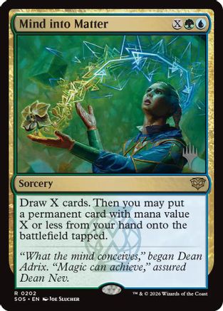 Mind into Matter (PPSOS-202) [Promo Pack: Secrets of Strixhaven]