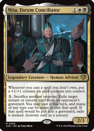 Nita, Forum Conciliator (PPSOS-206) [Promo Pack: Secrets of Strixhaven]