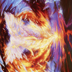 Magma Opus // Magma Opus (ASTX-032) (Borderless) [Strixhaven Art Series] Foil