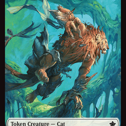 Cat (0001) // Cat (0002) Doubled-Sided Token [Foundations Tokens]