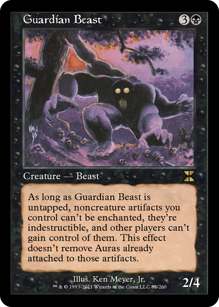 Guardian Beast (ME4-085) [Masters Edition IV] Foil