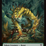 Beast // Fractal (0004) Double-Sided Token [Secrets of Strixhaven Commander Tokens]