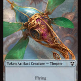 Thopter // Fractal (0004) Double-Sided Token [Secrets of Strixhaven Commander Tokens]