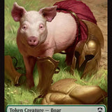 Boar // Fractal (0005) Double-Sided Token [Secrets of Strixhaven Commander Tokens]