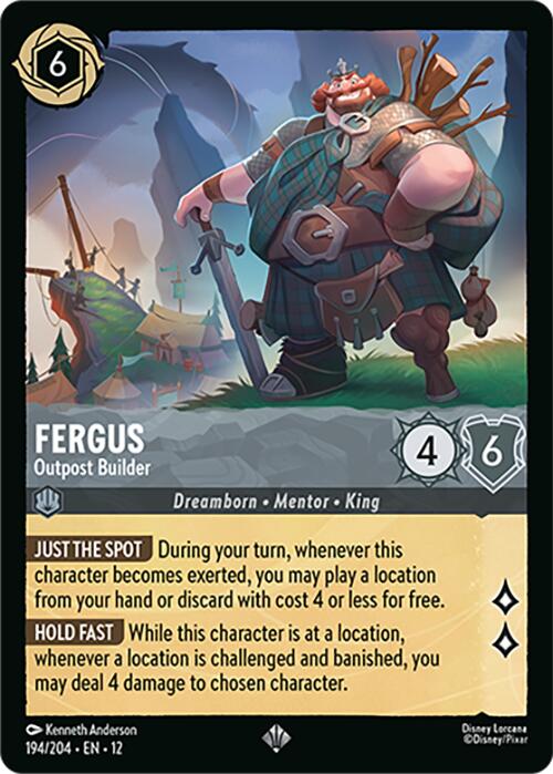 Fergus - Outpost Builder (194/204) [Wilds Unknown]