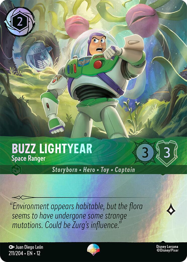 Buzz Lightyear - Space Ranger (Epic) (211/204) [Wilds Unknown]