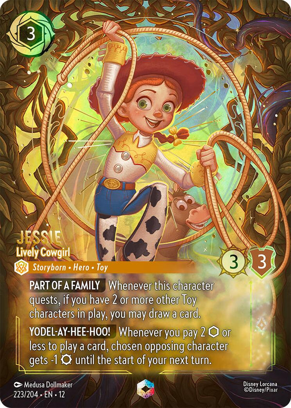 Jessie - Lively Cowgirl (Enchanted) (223/204) [Wilds Unknown]
