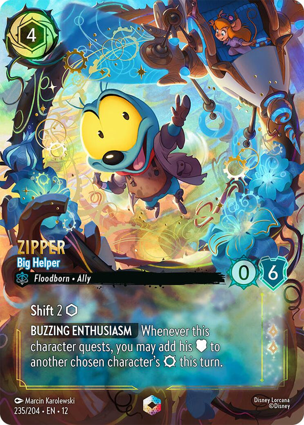 Zipper - Big Helper (Enchanted) (235/204) [Wilds Unknown]