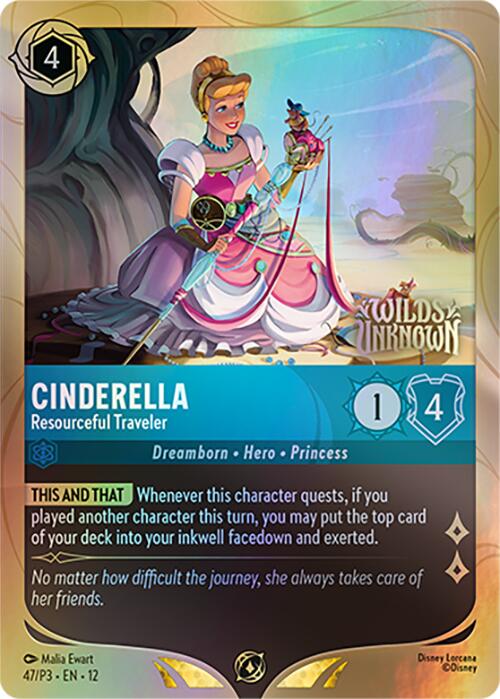 Cinderella - Resourceful Traveler (47) [Promo Cards]