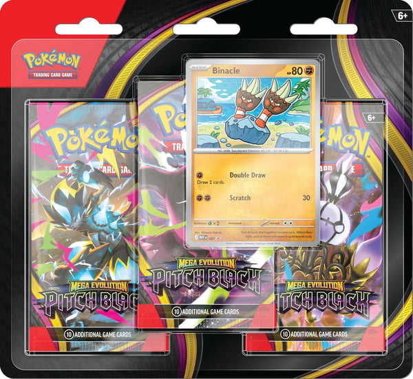 POKEMON ME05 PITCH BLACK 3PK BLISTER [2026-07-17]