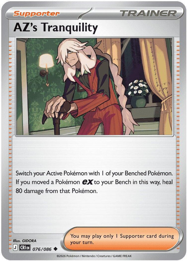 AZ's Tranquility (076/086) [Mega Evolution: Chaos Rising]