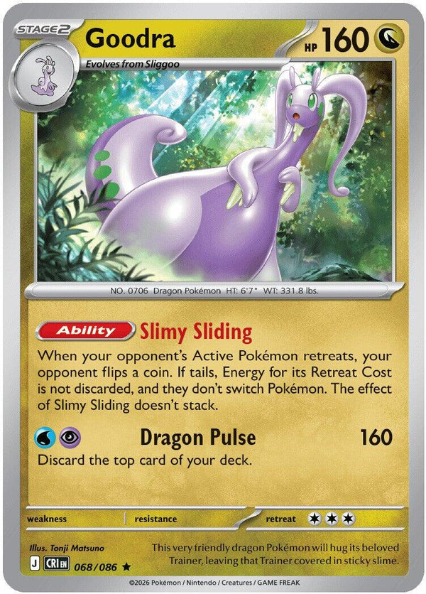 Goodra (068/086) [Mega Evolution: Chaos Rising]