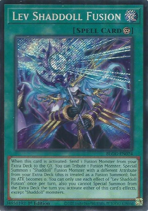 Lev Shaddoll Fusion [BLGG-EN024] Secret Rare