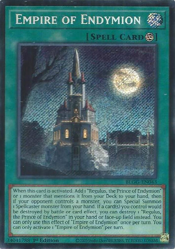 Empire of Endymion [BLGG-EN043] Secret Rare