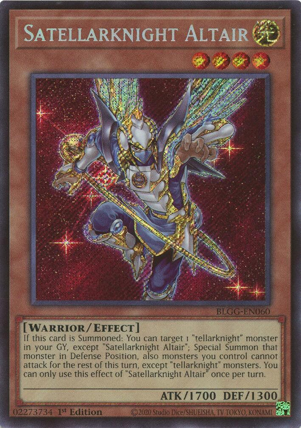Satellarknight Altair [BLGG-EN060] Secret Rare
