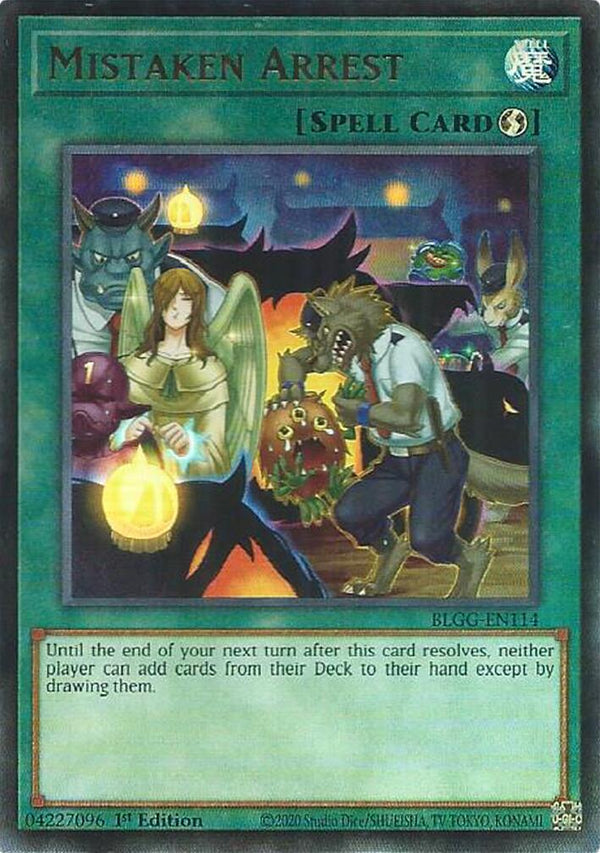 Mistaken Arrest [BLGG-EN114] Ultra Rare