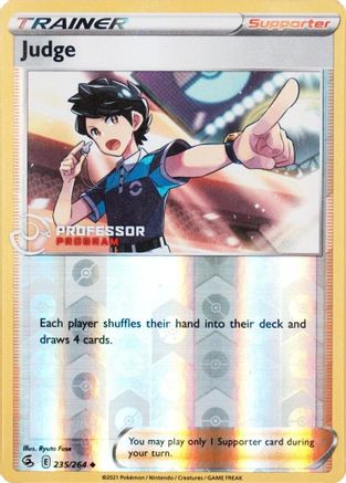 Judge - 235/264 [Professor Program Promos] - Reverse Holofoil