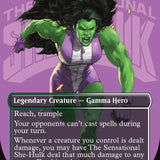 Jennifer Walters // The Sensational She-Hulk (Borderless) (0355) [Marvel Super Heroes]
