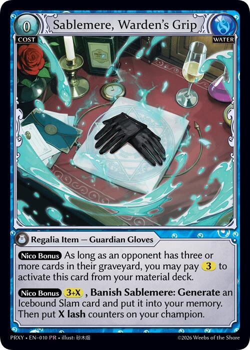Sablemere, Warden's Grip (010) [Proxia's Vault]