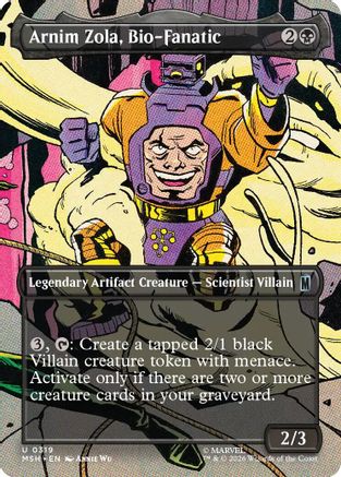 Arnim Zola, Bio-Fanatic (Borderless) [Marvel Super Heroes]
