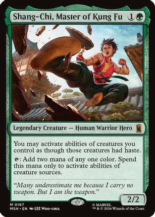 Shang-Chi, Master of Kung Fu [Marvel Super Heroes]