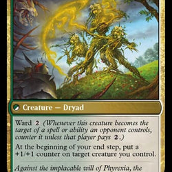 Invasion of Moag // Bloomweaver Dryads [March of the Machine]