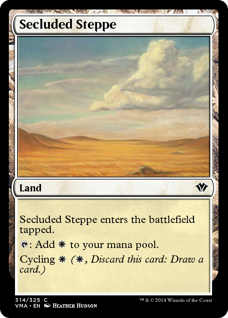 Secluded Steppe (VMA-314) [Vintage Masters]