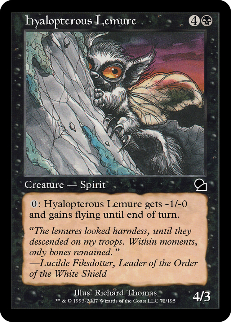 Hyalopterous Lemure (ME1-072) [Masters Edition]
