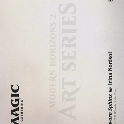 Ethersworn Sphinx // Ethersworn Sphinx (AMH2-050) (Borderless) [Modern Horizons 2 Art Series] Foil