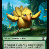 Hero (0006) // Bird (0016) Double-Sided Token [FINAL FANTASY Tokens]