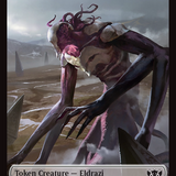 Eldrazi // Citizen Double-Sided Token [Tarkir: Dragonstorm Commander Tokens]