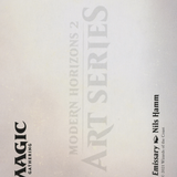 Serra's Emissary // Serra's Emissary (AMH2-008) (Borderless) [Modern Horizons 2 Art Series] Foil