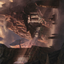 Mountain // Mountain (AAFR-062) (Borderless) [Adventures in the Forgotten Realms Art Series]