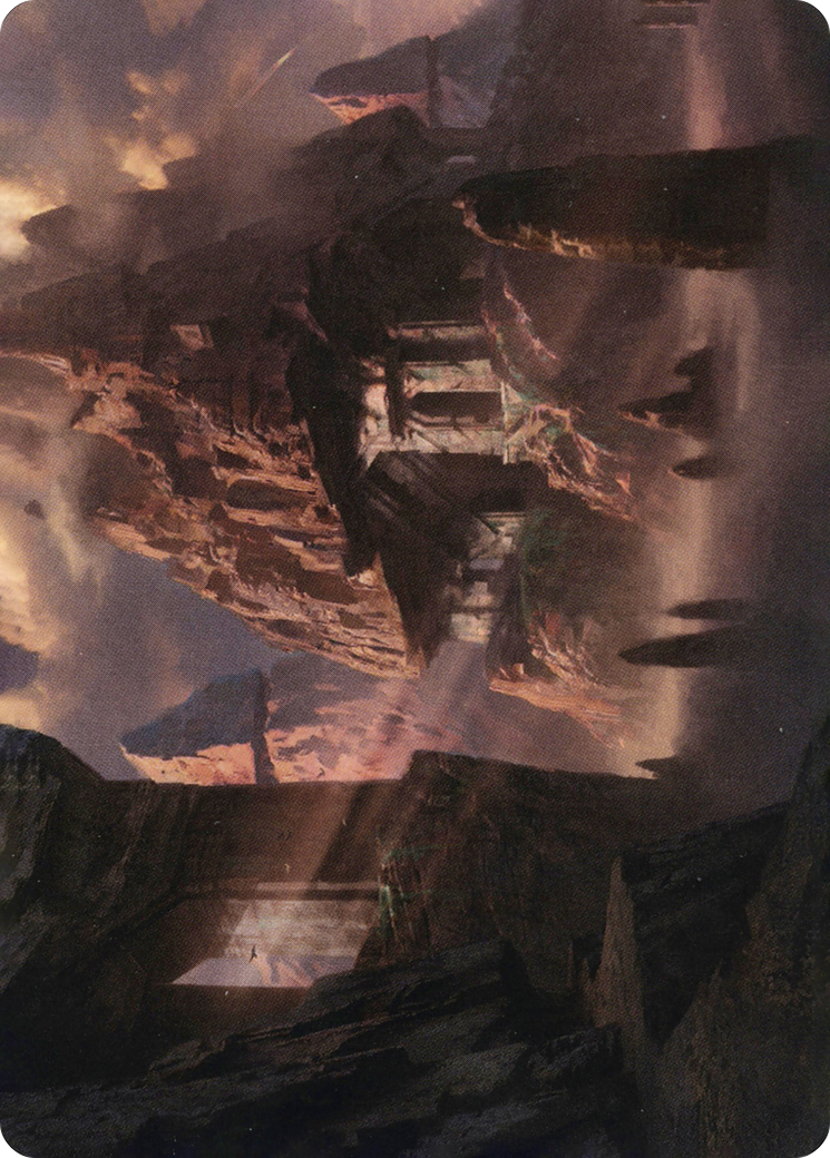 Mountain // Mountain (AAFR-062) (Borderless) [Adventures in the Forgotten Realms Art Series] Foil