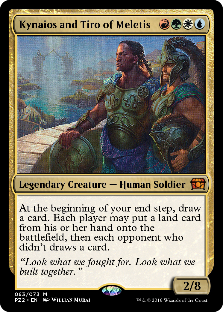 Kynaios and Tiro of Meletis (PZ2-063) [Treasure Chest]