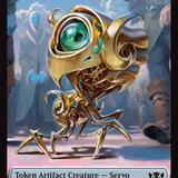 Servo // Warrior Double-Sided Token [Tarkir: Dragonstorm Commander Tokens]
