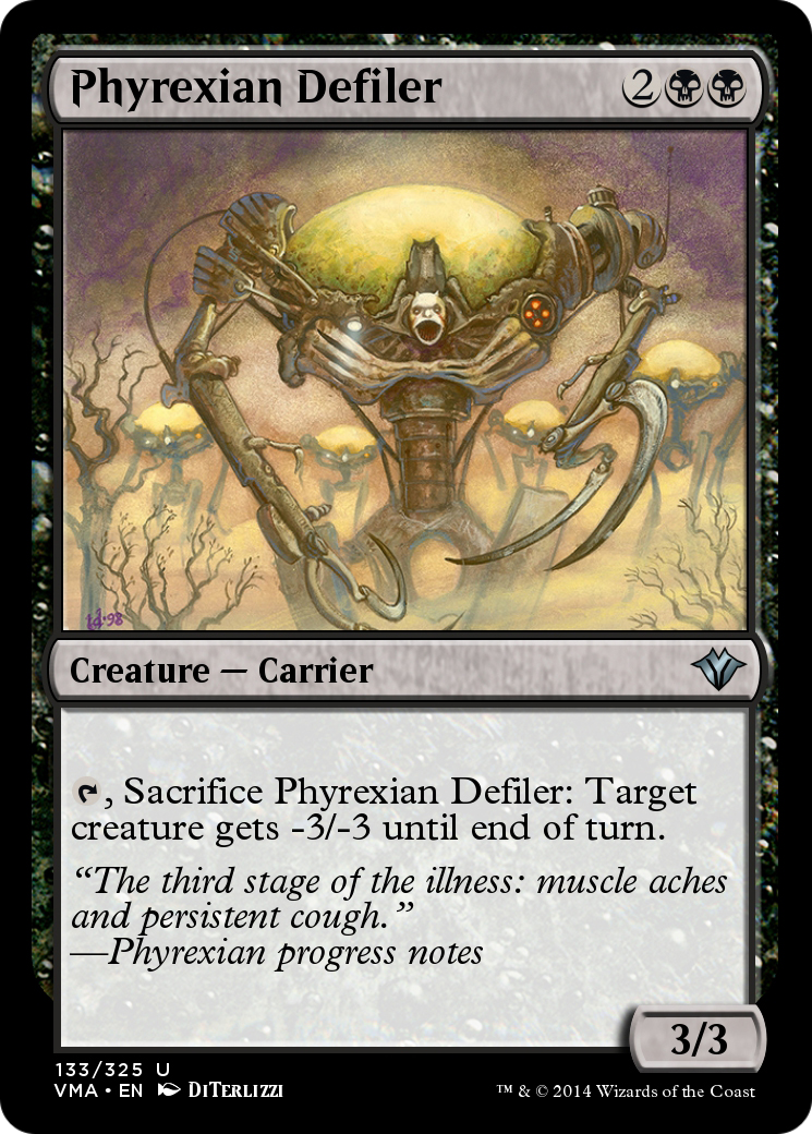 Phyrexian Defiler (VMA-133) [Vintage Masters]