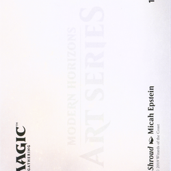 Smoke Shroud // Smoke Shroud (AMH1-019) (Borderless) [Modern Horizons Art Series]