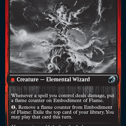 Flame Channeler // Embodiment of Flame [Innistrad: Double Feature]