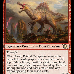 Etali, Primal Conqueror // Etali, Primal Sickness [March of the Machine]
